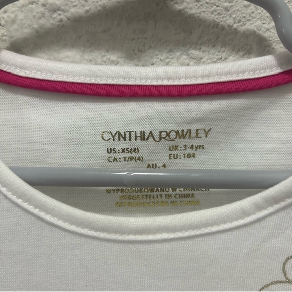 Cynthia Rowley Christmas Themed Sequin Girls Top NWT XS (4) - Picture 4 of 7